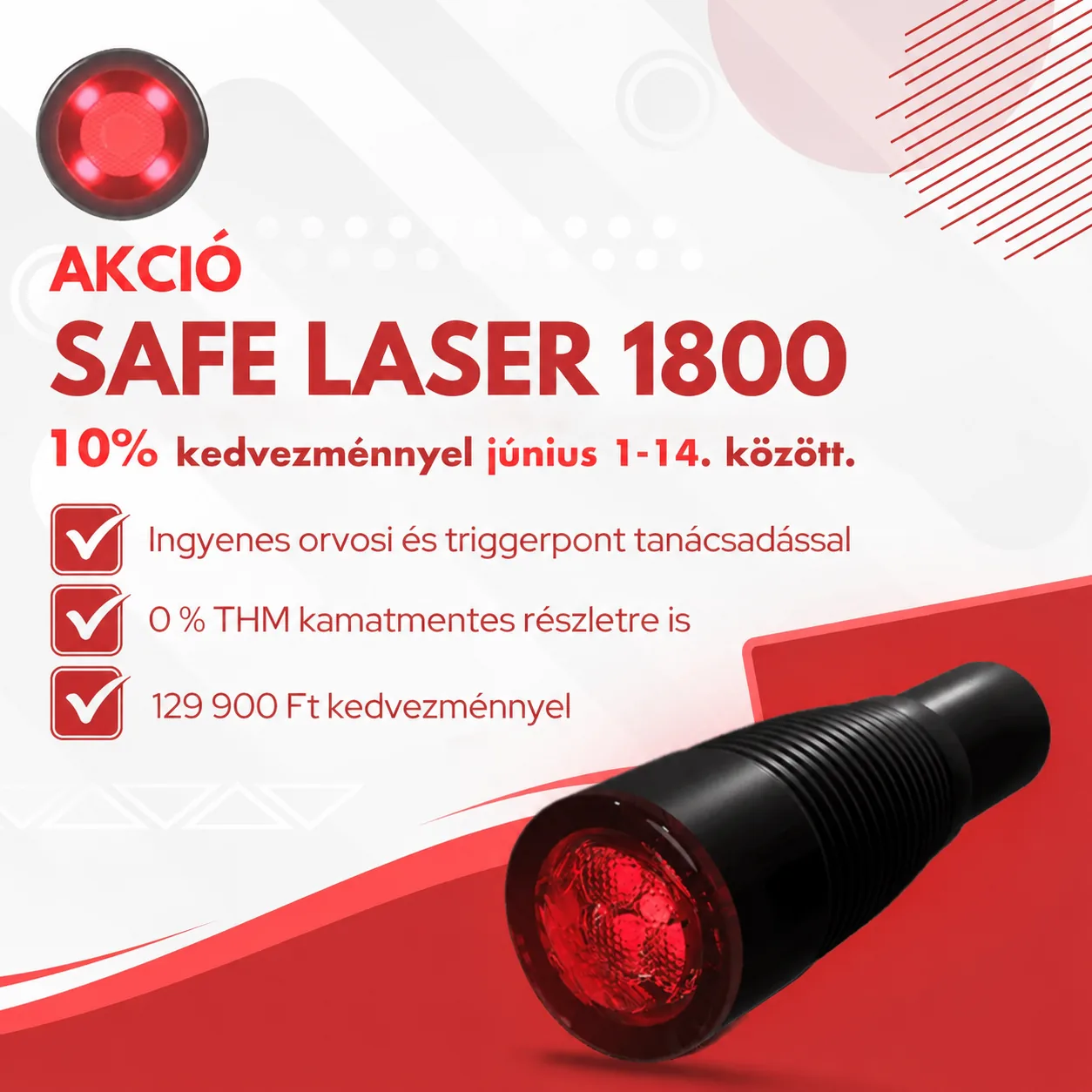 safe laser 1800 10% kedvezmennyel laserberles.hu mobil